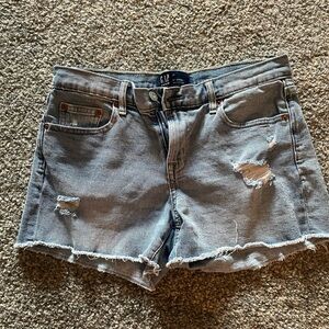 GAP 3” shorts light wash
